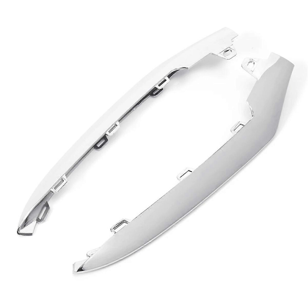 Front Bumper Lower Lip Trim Chrome Trim Molding Compatible With W212 E-Class E350 2014-2016 A2128852774 A2128852 3433369564925