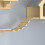 Cat Hammock Climbing Frame Wall Ladder, Climbing Frame Connector, Small Solid Wood Cat Climbing Fram 4