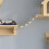 Cat Hammock Climbing Frame Wall Ladder, Climbing Frame Connector, Small Solid Wood Cat Climbing Fram 5