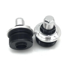 Ajustadores de precarga de tapa de tornillo delanteros compatibles con YZF R15 V3, compatibles con tornillos K, accesorios para motocicletas CNC