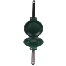 DIY Non-Stick Pan, Double-Sided Frying Pan Frying Pan Breakfast Pan, Gas and Induction Cooker Univer