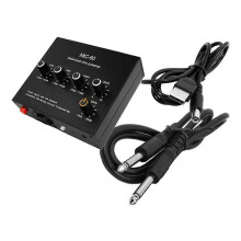 Balanced Dynamic Microphone Amplifier Music Audio Amplifier MIC-60 with 48V Phantom Power with 6.5mm