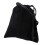 Männerkette - 3mm PU-Lederband - Schwarz-Silber - mit Geschenktasche 4