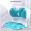 Ergonomic Memory Foam Waist Pad-Breathable and Comcompatible withtable Back Support, Which is an Ideal Choice fo 3