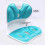 Ergonomic Memory Foam Waist Pad-Breathable and Comcompatible withtable Back Support, Which is an Ideal Choice fo 5