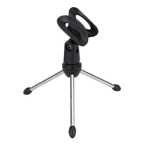 Detachable Foldable Portable Angle Adjustable Tripod Table Desktop Mic miniphone Stand Holder Bracke