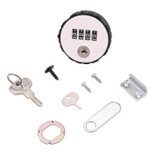 Combination Cabinet Cam Lock 4 Digital Keyless Drawer Door Gym School Locker with Key Reset