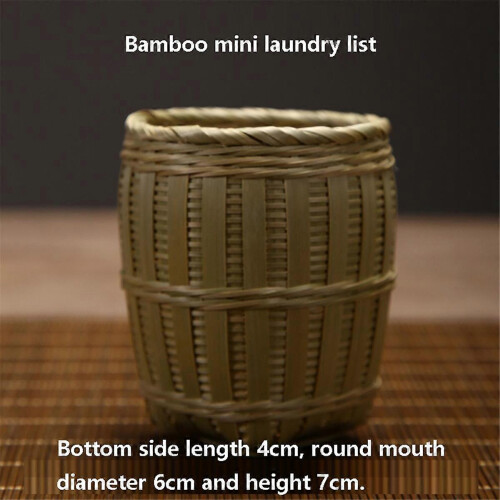 Handmade Bamboo Mini Basket Tea Filter Bamboo Tea Infuser , Weaved Bamboo Infuser, Tea Strainer 2