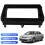 Painel frontal para rádio automotivo de 9 polegadas compatível com TOYOTA ISIS 2004-2017, reprodutor estéreo 2 Din, kit de instalação. 5