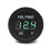 Voltmetro digitale a LED impermeabile per auto e moto, 12V-24V CC (verde) 1