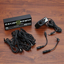 Fonte de alimentação CP-05 para pedais de efeito de guitarra com saídas DC 9V/12V/18V (plugue europeu)