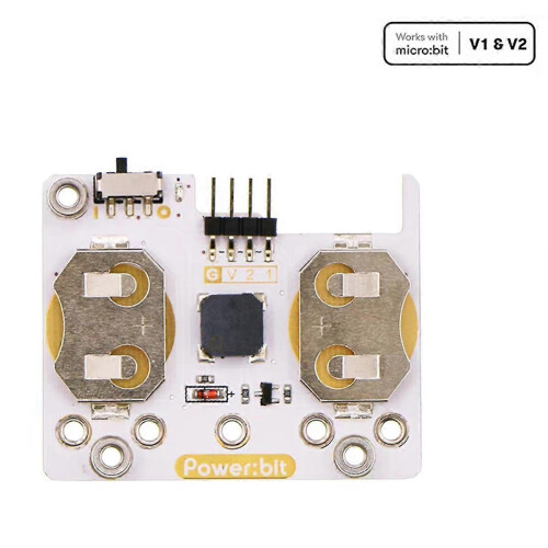 Extension Board Powered By CR2025 Button Battery compatible with Microbit Kids Program Wearable Devices Watch 1