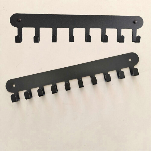 Iron Towel Hook Wall-Mounted Key and Coat Hook Multi-Function Metal Storage Rack Storage Rack 1