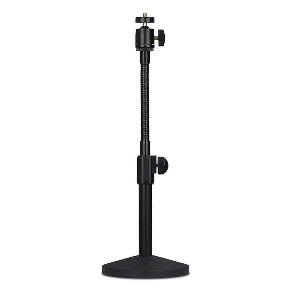 Hose Desktop Webcam Stand Adjustable Metal Desk Tripod Streaming Support With Sturdy Mount Base 3434286443010