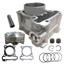 Cilinderkit, zuigerveren en pakkingenset 63 mm Big Bore Racing, compatibel met NMAX155, Aerox, TRICITY R15 155cc