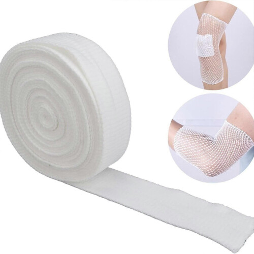 Bandagens tubulares de malha elástica para curativos, compatíveis com dedos, braços e pernas. 1