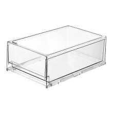Cassetto frigorifero, contenitore trasparente per alimenti, frutta, verdura, carne, congelatore, impilabile