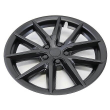 Compatible con la cubierta de rueda estilo Thunder de 18 pulgadas, embellecedor de buje y accesorios para automóviles.