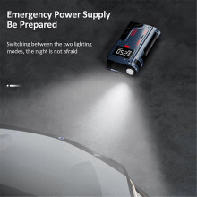 Bomba de aire para coche 14.8V Inflador de neumáticos Arranque de emergencia para coche 10000mAh Bomba de aire Arrancador de batería 4.0L Gas