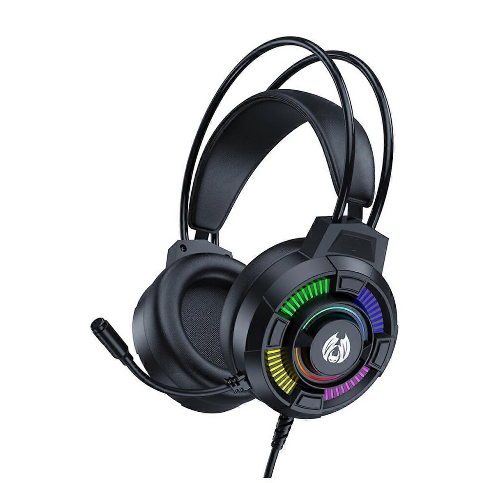 Gaming Headset 7.1 Stereo Surround Bass Headphones Rgb Active Noise Reduction Earphones Game Headpho 3315078528149