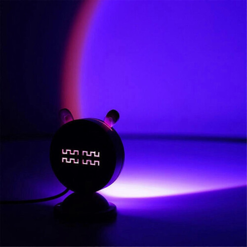 Cartoon Sunset Lamp Rainbow Light Mini Fill Light USB Night Light Gift 1