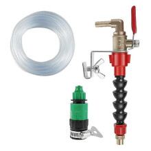 Staubentferner-Wassersprüherset kompatibel mit Schneidmaschinen, Ziegel-Schneidmaschinen-Schleifer-Kit mit Anschluss
