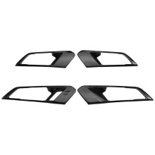 Car Interior Panel Door Handle Covers Trim compatible with X5 2019-2020 LHD Decoration Protect Door Bowl Sticker