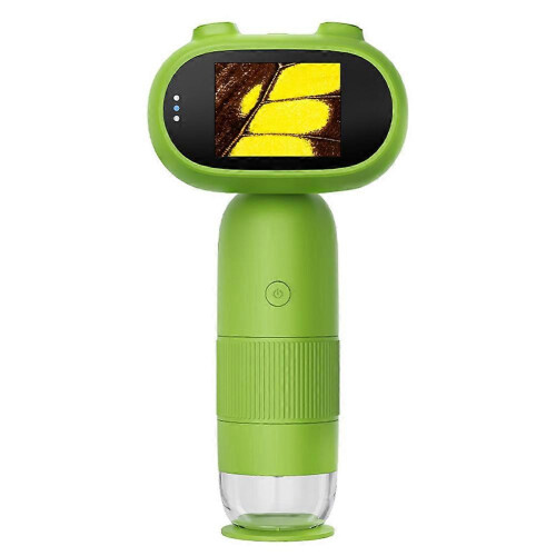 Microscópio digital portátil de bolso com tela IPS de 2 polegadas e ampliação de 1000x, compatível com Ki