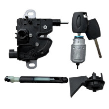 Kit di riparazione per serratura di apertura cofano auto con 2 chiavi 4M5AA16B970 compatibile con Focus MK2 2004-2012 135523