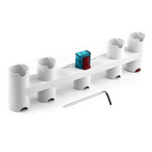 Compatible avec les modèles V11, V12 et V15 Dok K9 : support de rangement pour brosse d'aspirateur et base.