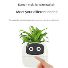 Ivy Smart Planter,USB Rechargeable Indoor Small Flower Pot compatible with Indoor Decoration Make Raising Plant