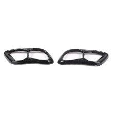 Auspuffabdeckung Zieraccessoires kompatibel mit X5 G05 X6 G06 X7 G07 2019-2022 (M60) Autoschwanz
