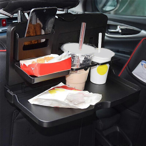Car Multi-Function Dinner Plate Foldable Dining Table Car Tray Universal Car Supplies 2
