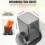Electric Cheese Grater,Multifunctional Electric Slicer,Vegetable Slicer, Salad Maker,Food Processor 5