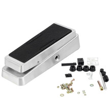 Caixa para pedal de efeitos de guitarra, controle de pé, caixa de alumínio simples compatível com Band DJ Guitar Lover GEP-2 GEP2