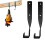 Chainsaw Wall Mount Holder Backpack Blower Rack Accessories compatible with Garage Wall,Weed Eater String Trimme 2