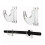 Support mural pour sabre laser, compatible avec les sabres laser. 4