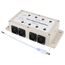 DC 12-24V 8-kanaals uitgang DMX512 LED-controller splitter/verdeler compatibel met Home Equi