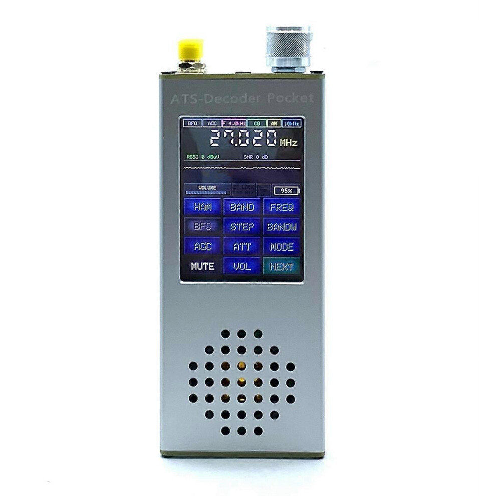 Ats Decoder Pocket Si4732 Full Band Radio Receiver Fm Rds Am Lw Mw Sw Ssb With 4.17 Official Registe 3594901393363