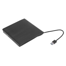 Externes CD/DVD-Laufwerk USB 3.0, Premium tragbarer DVD/CD-ROM +/-RW Optischer Laufwerk Brenner Writer Player