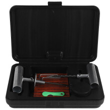 Autobandenreparatieset voor auto's, bestelwagens, motoren en fietsen. Gereedschap voor noodreparatie van zware, tubeless banden.