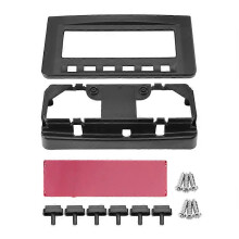 Autoradio DVD, pannello centrale stereo, cornice di montaggio cruscotto, mascherina compatibile con Sport Triton L200 Monitor MI