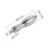 Clamping Handles Screw Knobs Handle M10 x 12mm Threaded Steel Revolving Handle Grip,2Pcs 3