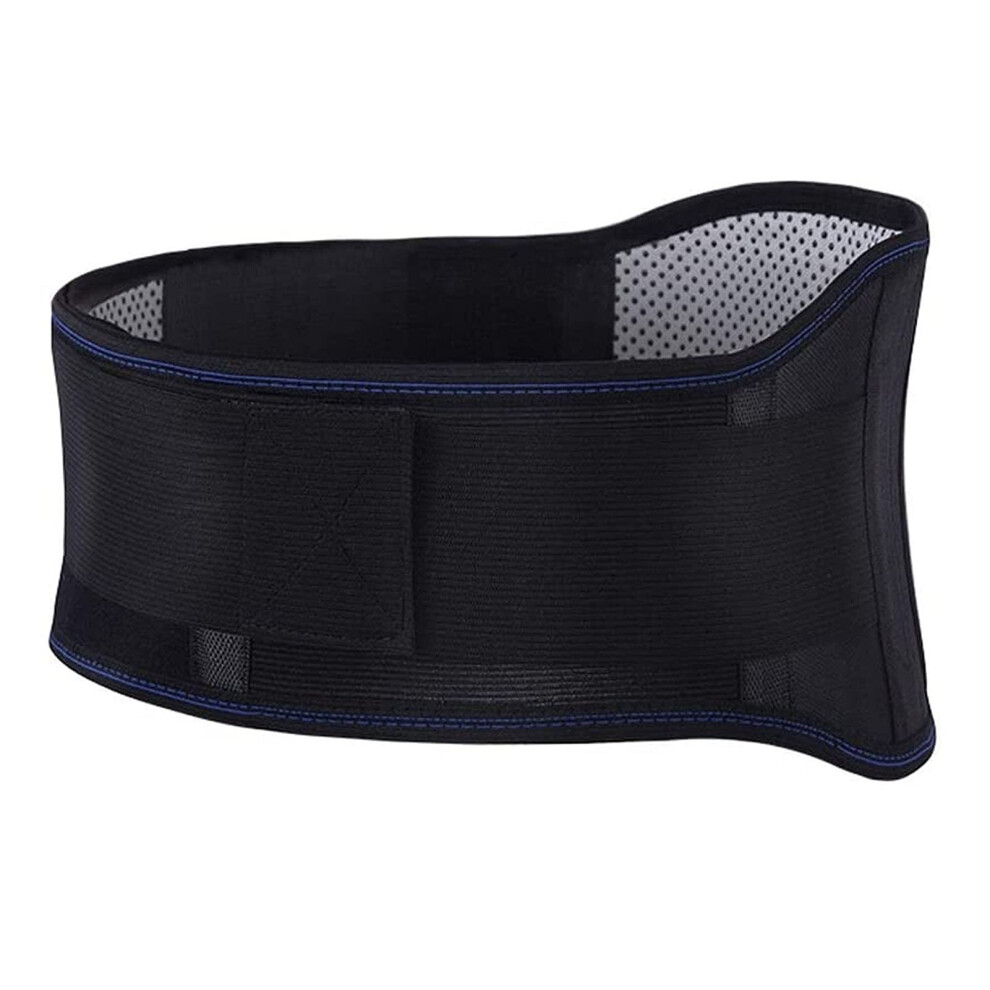 Magnetic Therapy Lumbar Support Belt SelfHeating Back Brace for Pain Relief Adjustable Breathable Medium