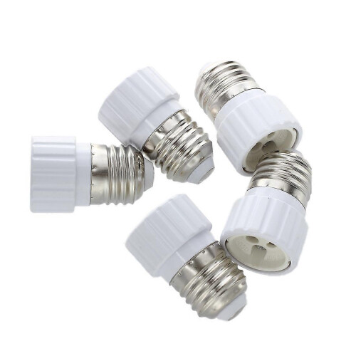 Adaptateur de douille E27 vers GU10 (lot de 5)