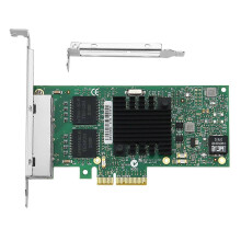 I350-T4V2 4 Ports Pci-E X4 Gigabit Ethernet Network Card Quad Rj45 Server Internal Nic 1000mbps compatible with