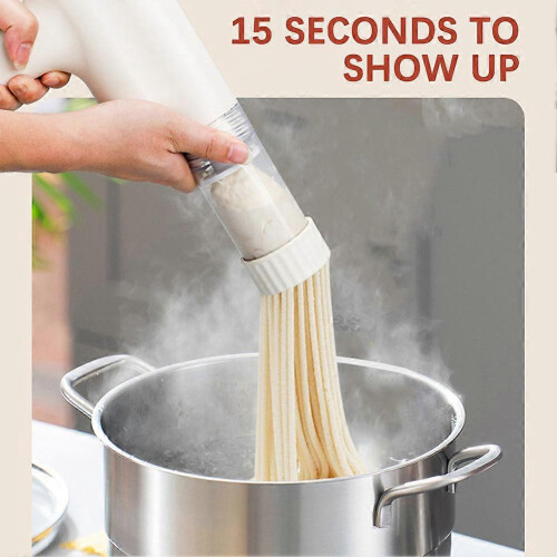 Pasta Maker Cordless Handheld Electric Pasta Maker Machine Rechargeable Automatic Spaghetti Maker 2
