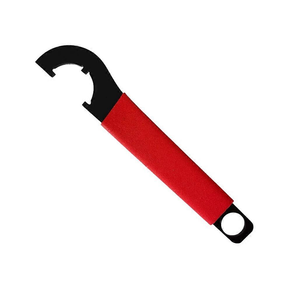 Castle Nut Wrench 1 1/4 With Non-Slip Rubber Handle, Adjustable Spanner Wrench Tool Buffer Tube Lock 3777810365618