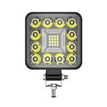 LED-Arbeitslichter kompatibel mit Lkw-Traktor, 3-Zoll-quadrate LED-Leuchten wasserdichte LED-Offroad-Leuchtenleiste kompatibel mit