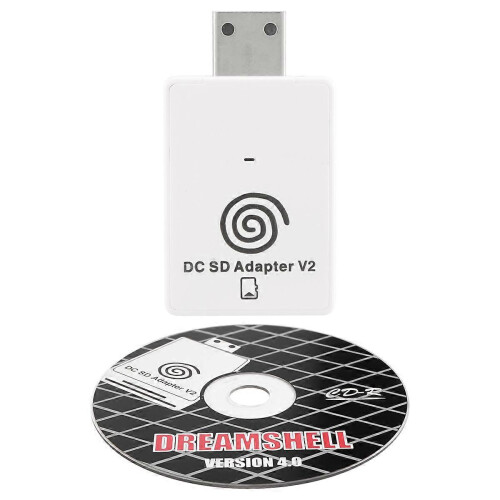 Dc Sd Tf Card Adapter Reader V2 Voor compatible with Dreamcast En Cd Met Dreamshell Boot Loader